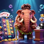 Experience the thrill of tỷ lệ kèo nhà cái 5 with a vibrant casino scene featuring whimsical characters.