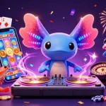 Experience thrilling wins with ufo777, featuring a vibrant underwater casino party scene.